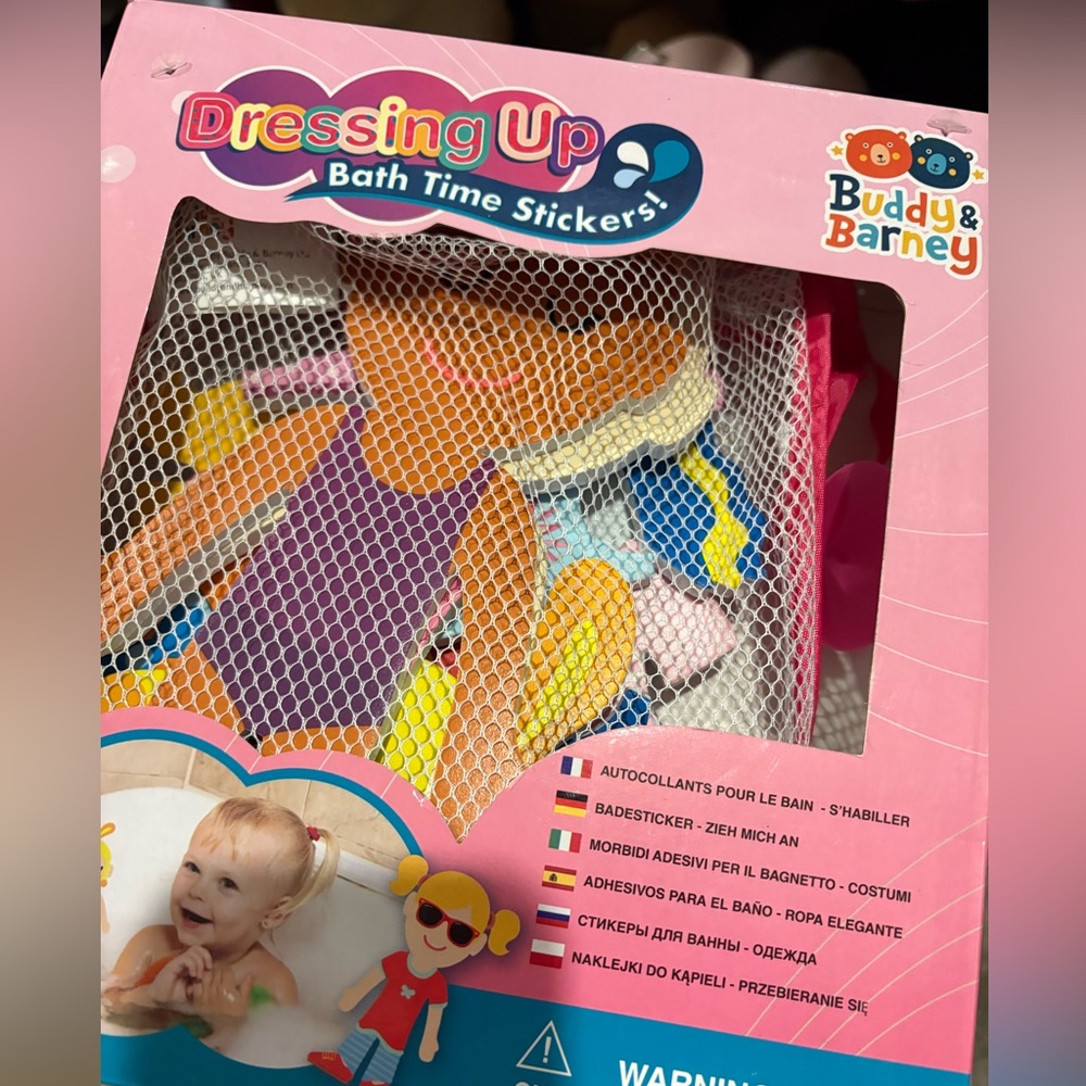 Dress-Up Bath Stickers - Multicolor